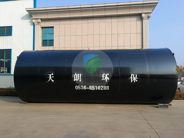 聊城圆形地埋式污水处理设备